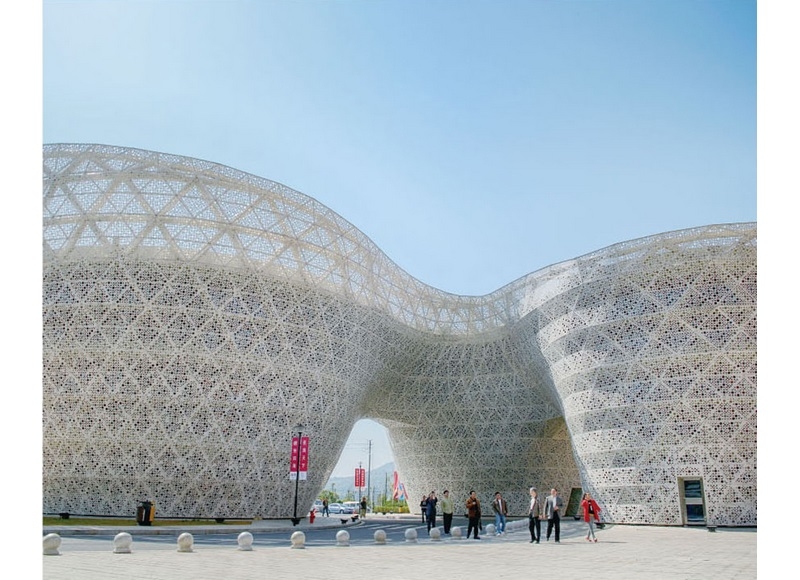 Carved aluminum veneer