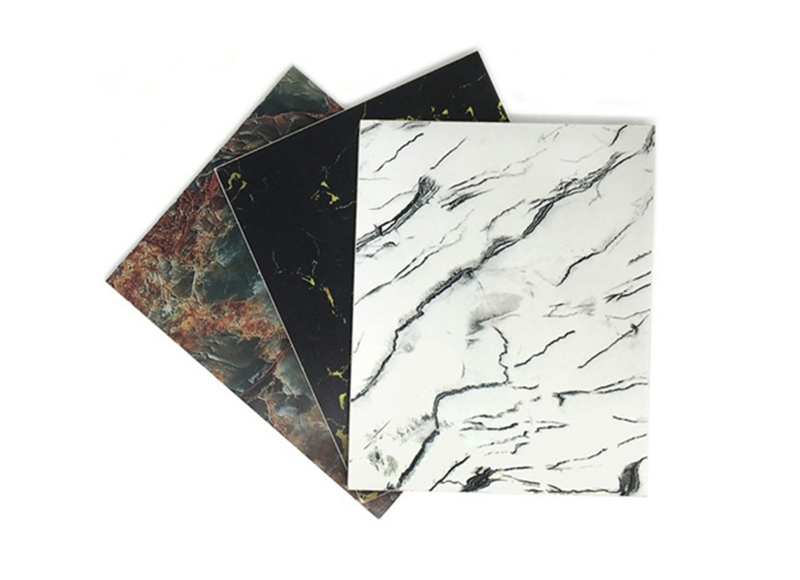 Stone like aluminum veneer