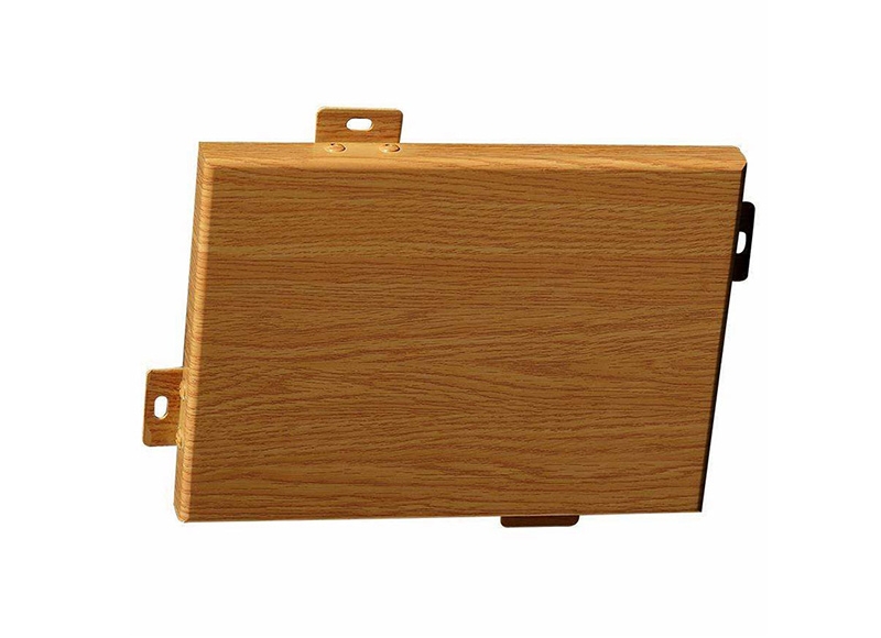 Wood like aluminum veneer