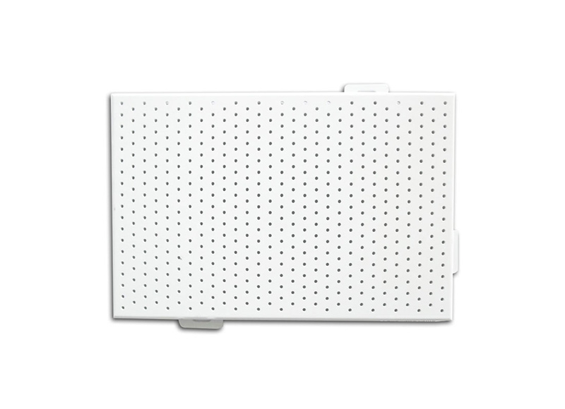 Punching aluminum veneer