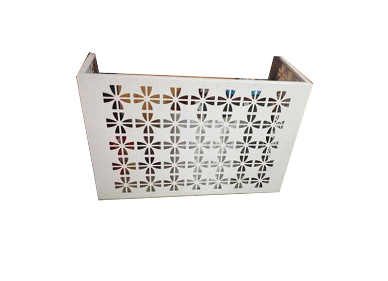 Carved aluminum veneer