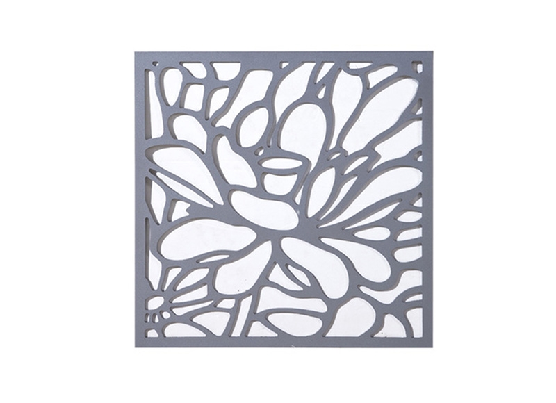 Carved aluminum veneer