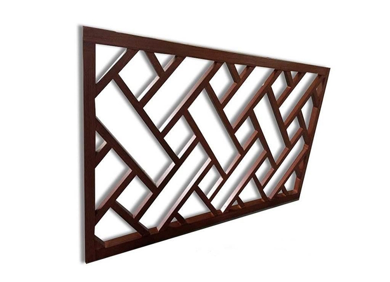 Carved aluminum veneer