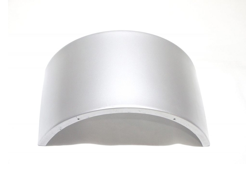 Double curvature aluminum veneer